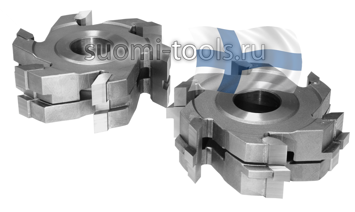 Финские фрезы для доски пола D160/40 B60 Z6 HSS18%, напайка 10 мм (www.suomi-tools.ru)